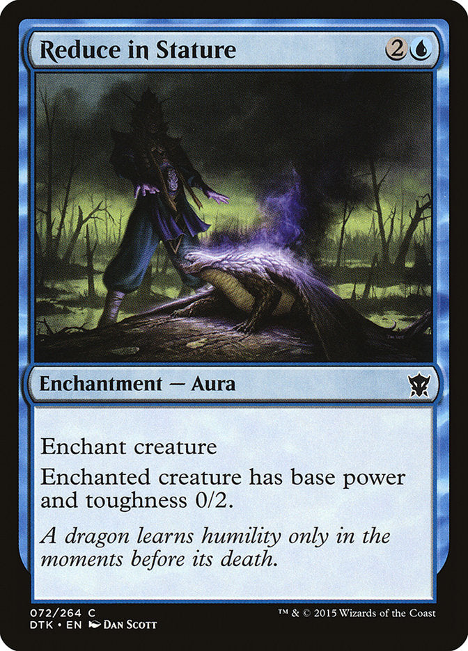Reduce in Stature [Dragons of Tarkir] | Dragon's Lair Comics and Fantasy Houston TX