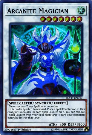 Arcanite Magician [INCH-EN049] Super Rare | Dragon's Lair Comics and Fantasy Houston TX