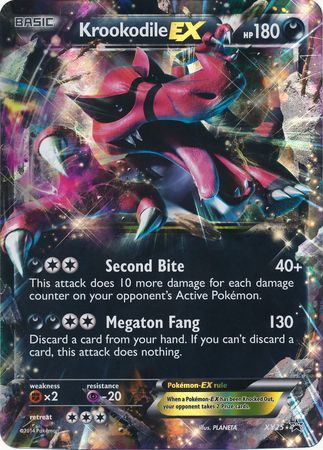 Krookodile EX (XY25) (Jumbo Card) [XY: Black Star Promos] | Dragon's Lair Comics and Fantasy Houston TX
