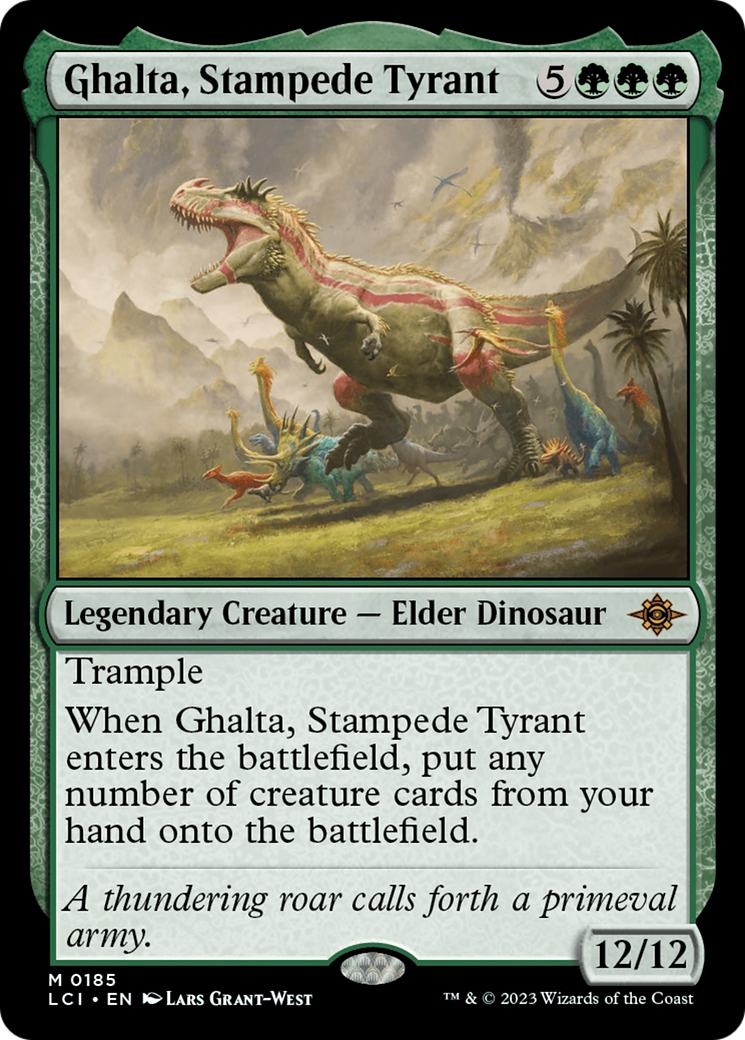 Ghalta, Stampede Tyrant [The Lost Caverns of Ixalan] | Dragon's Lair Comics and Fantasy Houston TX