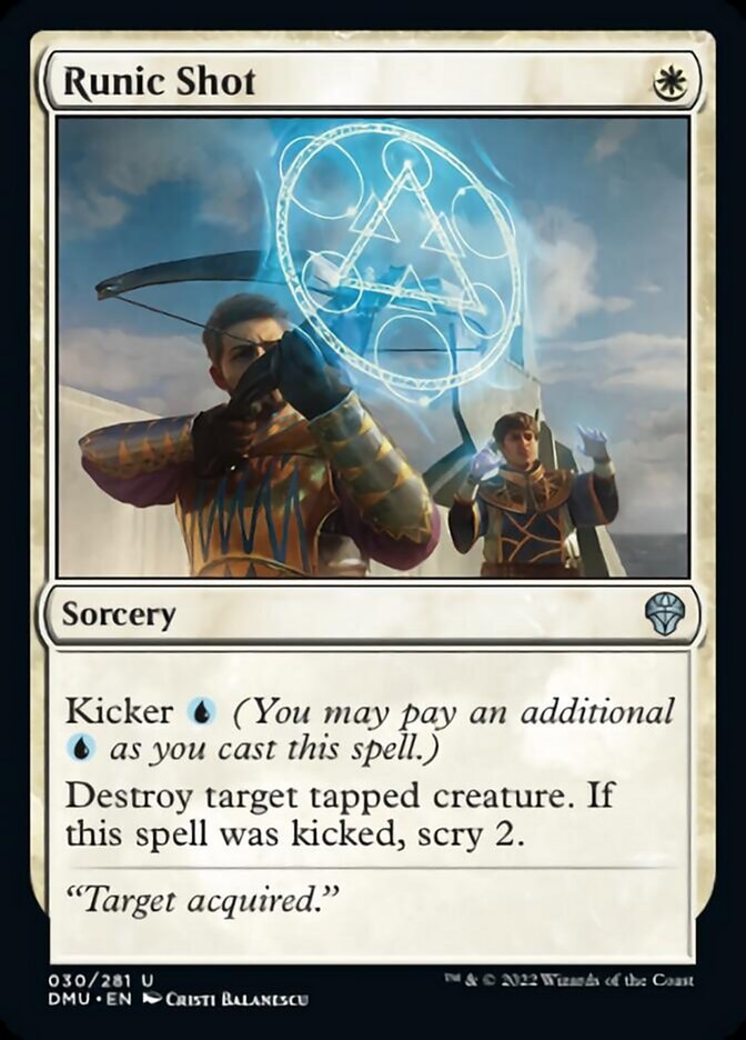 Runic Shot [Dominaria United] | Dragon's Lair Comics and Fantasy Houston TX