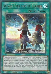 Winds Over the Ice Barrier [SDFC-EN027] Ultra Rare | Dragon's Lair Comics and Fantasy Houston TX