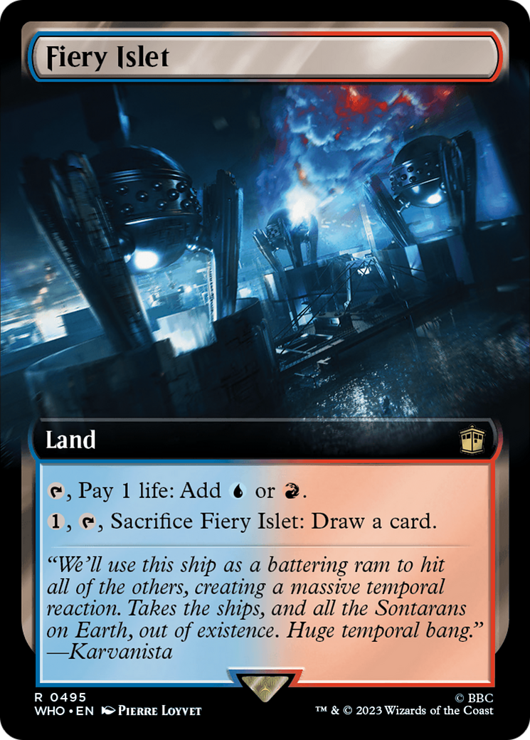 Fiery Islet (Extended Art) [Doctor Who] | Dragon's Lair Comics and Fantasy Houston TX