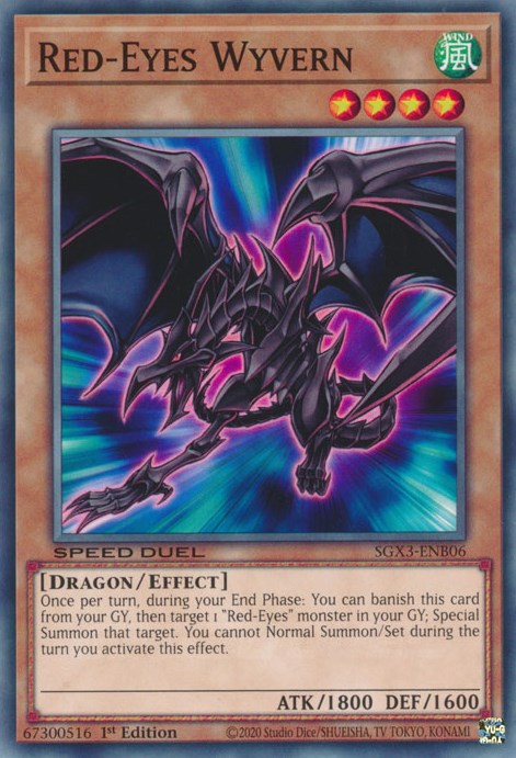 Red-Eyes Wyvern [SGX3-ENB06] Common | Dragon's Lair Comics and Fantasy Houston TX
