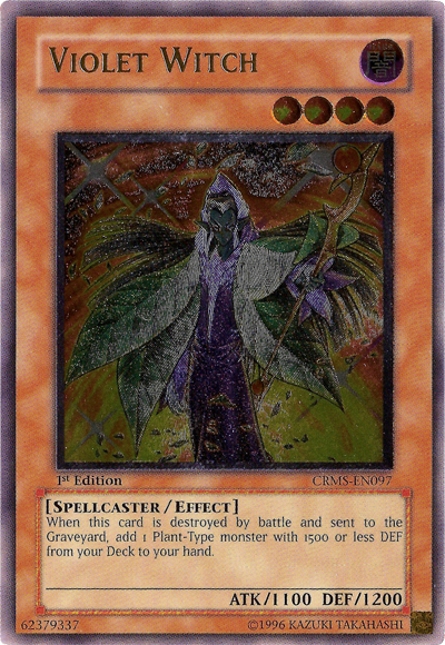 Violet Witch [CRMS-EN097] Ultimate Rare | Dragon's Lair Comics and Fantasy Houston TX