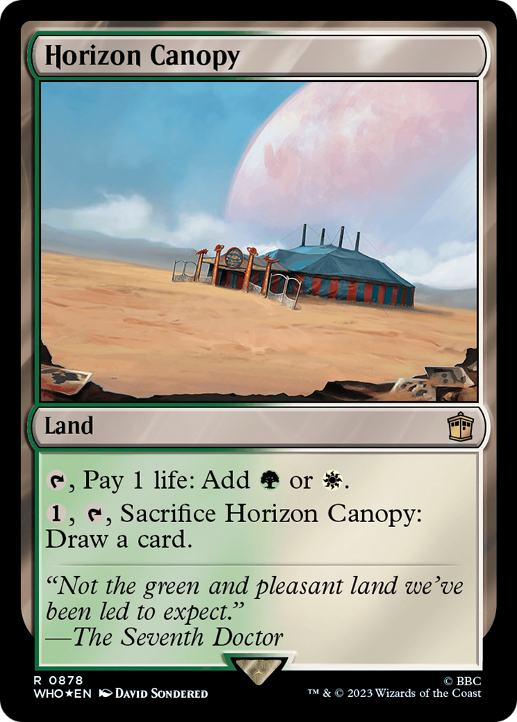 Horizon Canopy (Surge Foil) [Doctor Who] | Dragon's Lair Comics and Fantasy Houston TX