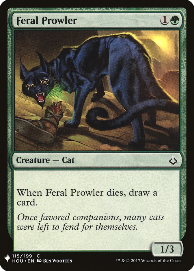 Feral Prowler [Mystery Booster] | Dragon's Lair Comics and Fantasy Houston TX