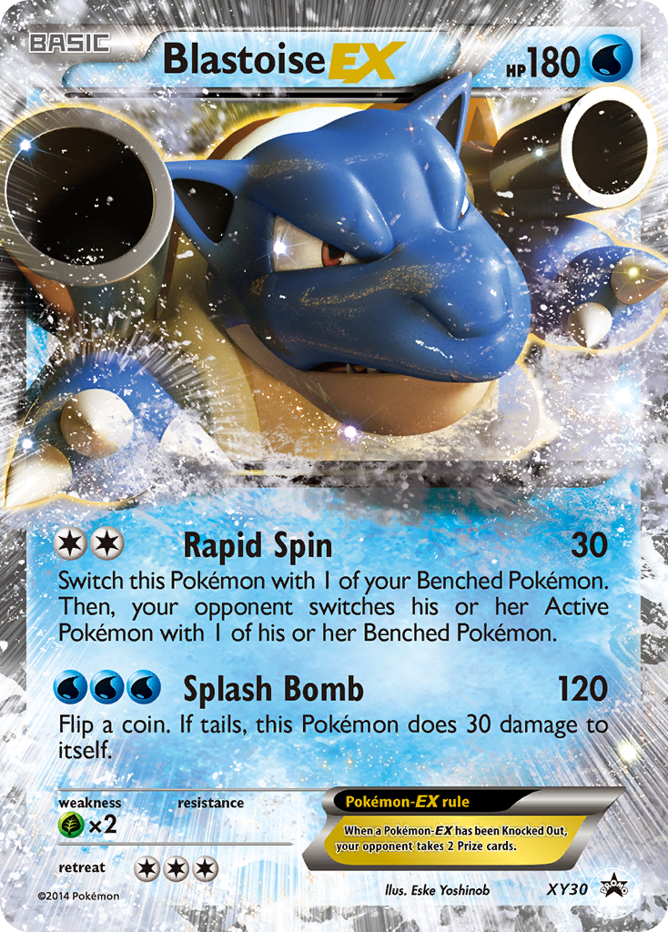 Blastoise EX (XY30) [XY: Black Star Promos] | Dragon's Lair Comics and Fantasy Houston TX