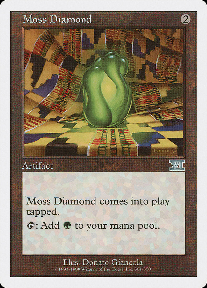 Moss Diamond [Classic Sixth Edition] | Dragon's Lair Comics and Fantasy Houston TX