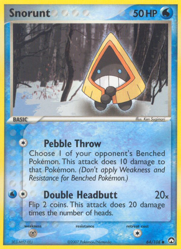 Snorunt (64/108) [EX: Power Keepers] | Dragon's Lair Comics and Fantasy Houston TX