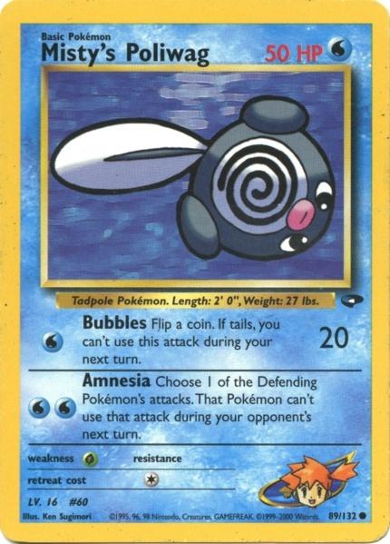 Misty's Poliwag (89/132) [Gym Challenge Unlimited] | Dragon's Lair Comics and Fantasy Houston TX