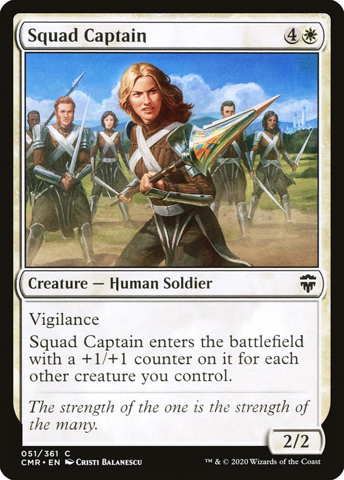 Squad Captain [Commander Legends] | Dragon's Lair Comics and Fantasy Houston TX