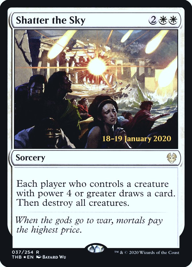 Shatter the Sky [Theros Beyond Death Prerelease Promos] | Dragon's Lair Comics and Fantasy Houston TX