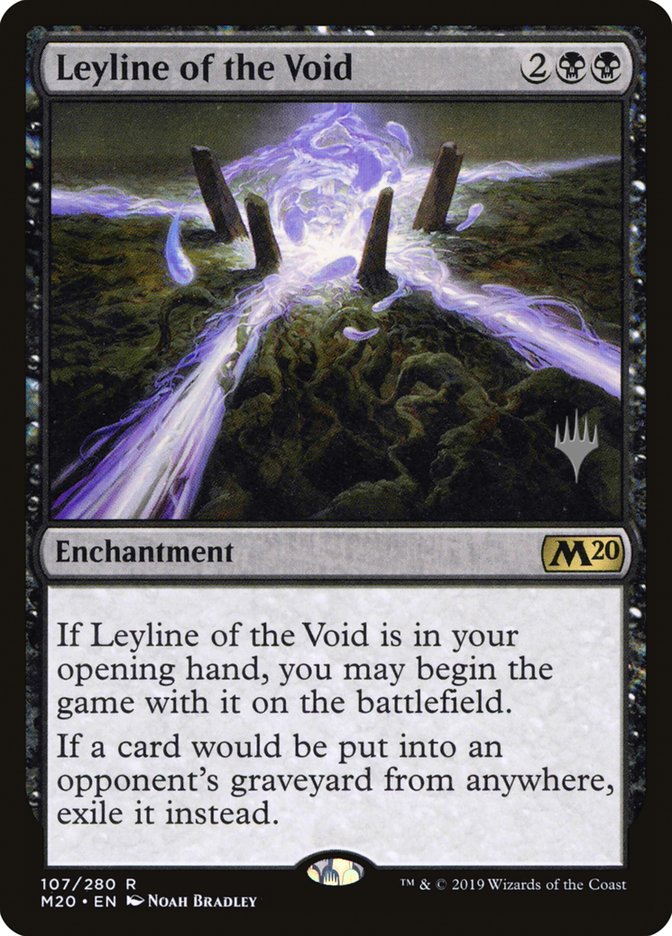 Leyline of the Void (Promo Pack) [Core Set 2020 Promos] | Dragon's Lair Comics and Fantasy Houston TX