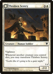 Thraben Sentry // Thraben Militia [Innistrad] | Dragon's Lair Comics and Fantasy Houston TX