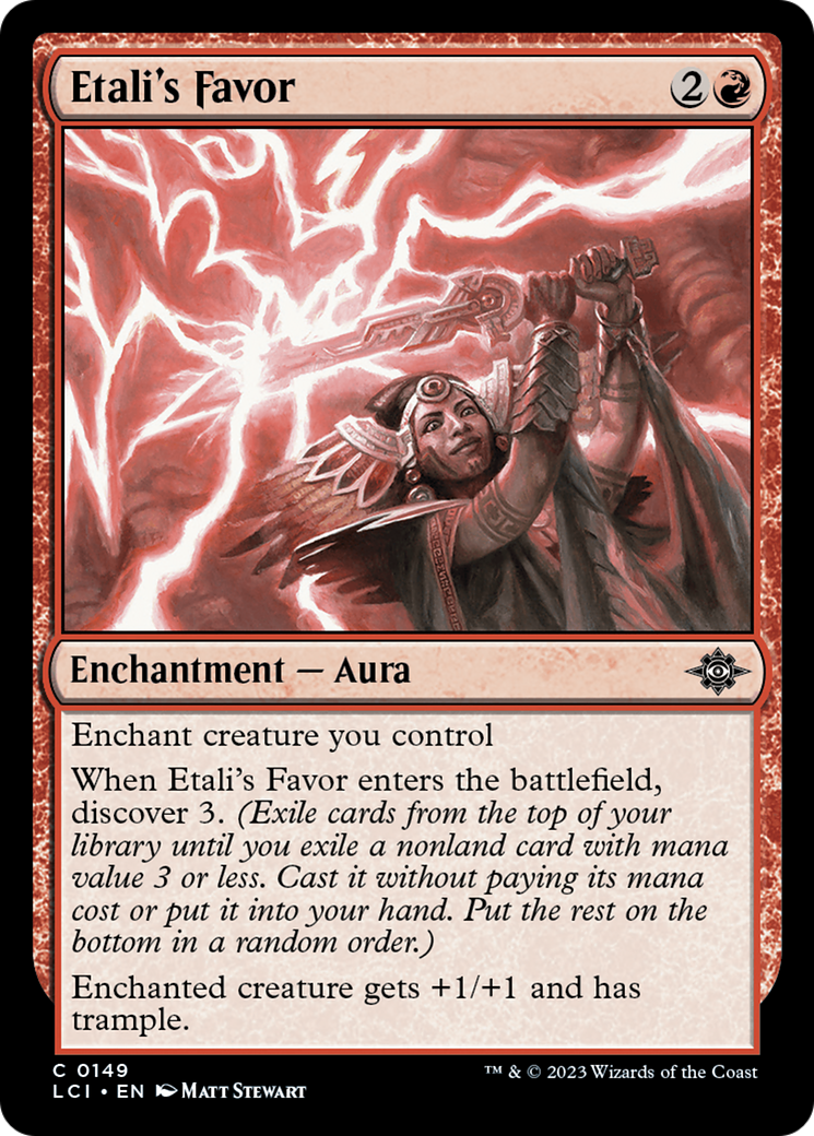 Etali's Favor [The Lost Caverns of Ixalan] | Dragon's Lair Comics and Fantasy Houston TX