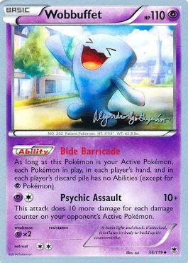 Wobbuffet (36/119) (Primal Groudon - Alejandro Ng-Guzman) [World Championships 2015] | Dragon's Lair Comics and Fantasy Houston TX