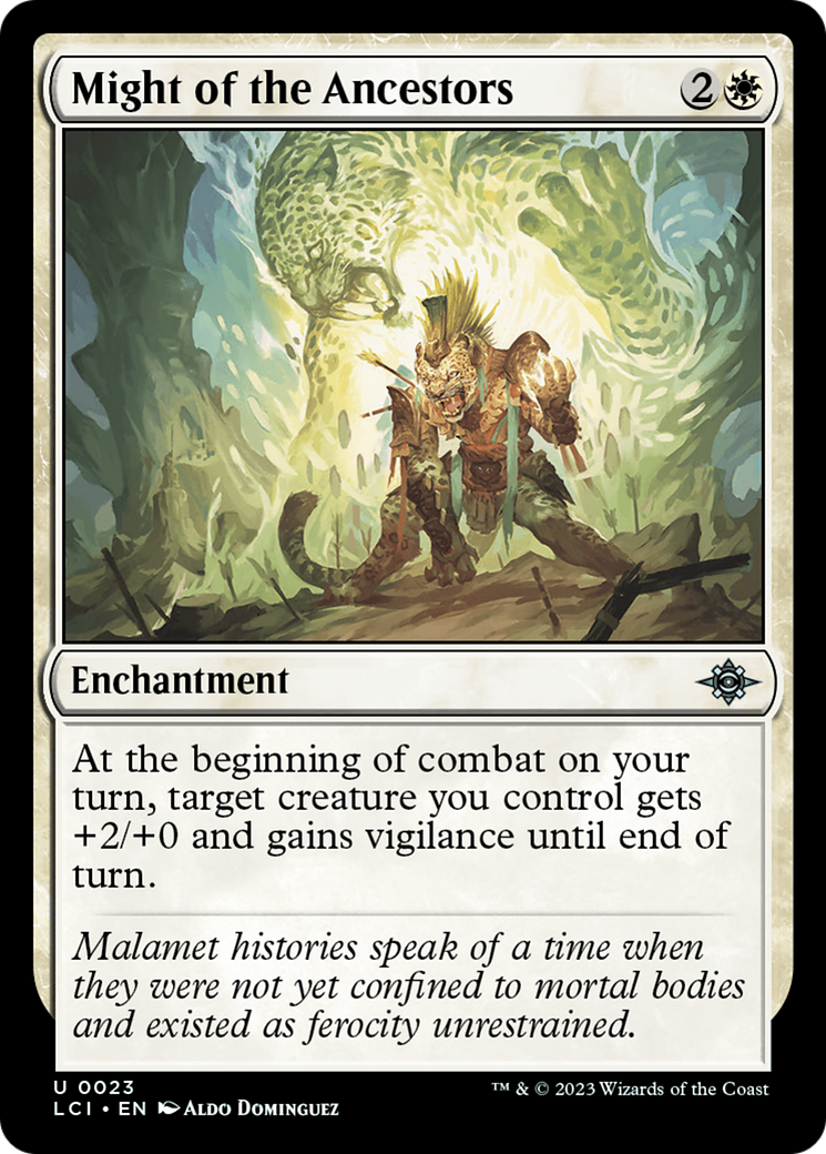 Might of the Ancestors [The Lost Caverns of Ixalan] | Dragon's Lair Comics and Fantasy Houston TX