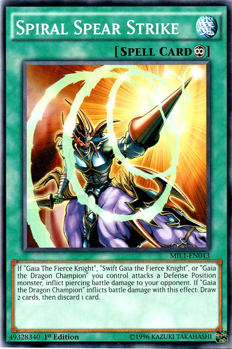 Spiral Spear Strike [MIL1-EN043] Common | Dragon's Lair Comics and Fantasy Houston TX