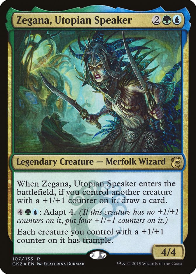 Zegana, Utopian Speaker [Ravnica Allegiance Guild Kit] | Dragon's Lair Comics and Fantasy Houston TX