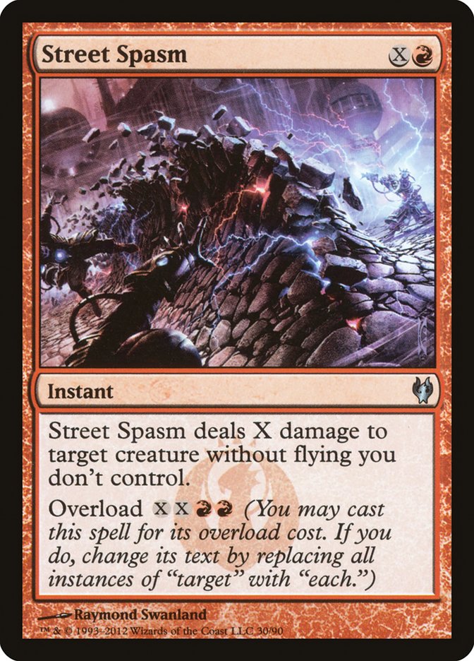 Street Spasm [Duel Decks: Izzet vs. Golgari] | Dragon's Lair Comics and Fantasy Houston TX