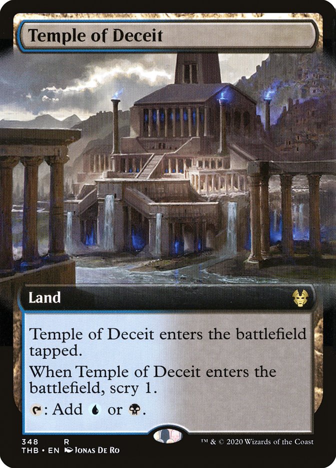 Temple of Deceit (Extended Art) [Theros Beyond Death] | Dragon's Lair Comics and Fantasy Houston TX