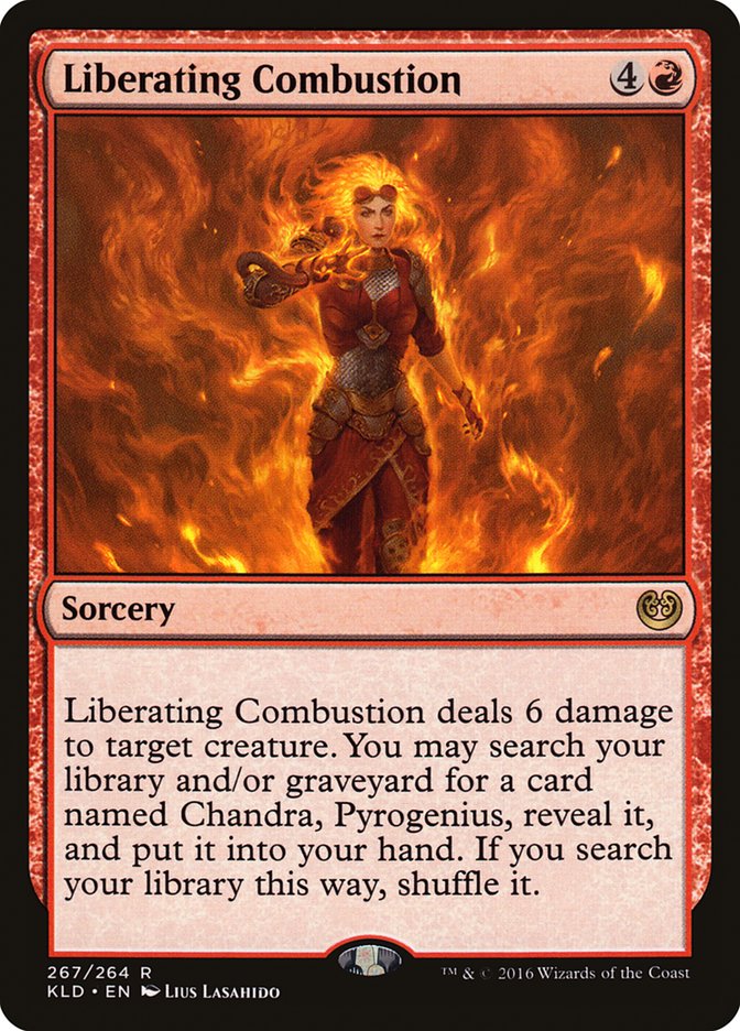Liberating Combustion [Kaladesh] | Dragon's Lair Comics and Fantasy Houston TX