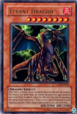 Tyrant Dragon [LOD-EN034] Ultra Rare | Dragon's Lair Comics and Fantasy Houston TX