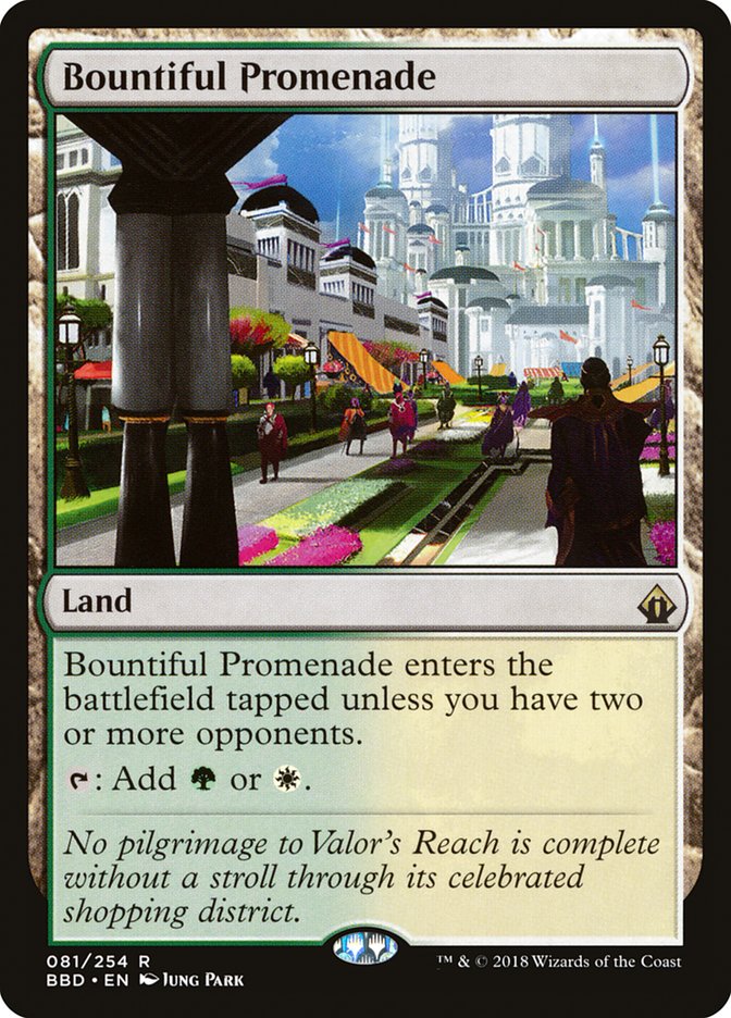 Bountiful Promenade [Battlebond] | Dragon's Lair Comics and Fantasy Houston TX