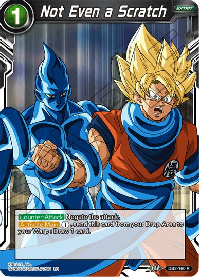 Not Even a Scratch (Event Pack 08) (DB2-160) [Tournament Promotion Cards] | Dragon's Lair Comics and Fantasy Houston TX