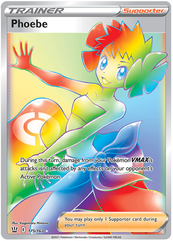 Phoebe (175/163) [Sword & Shield: Battle Styles] | Dragon's Lair Comics and Fantasy Houston TX