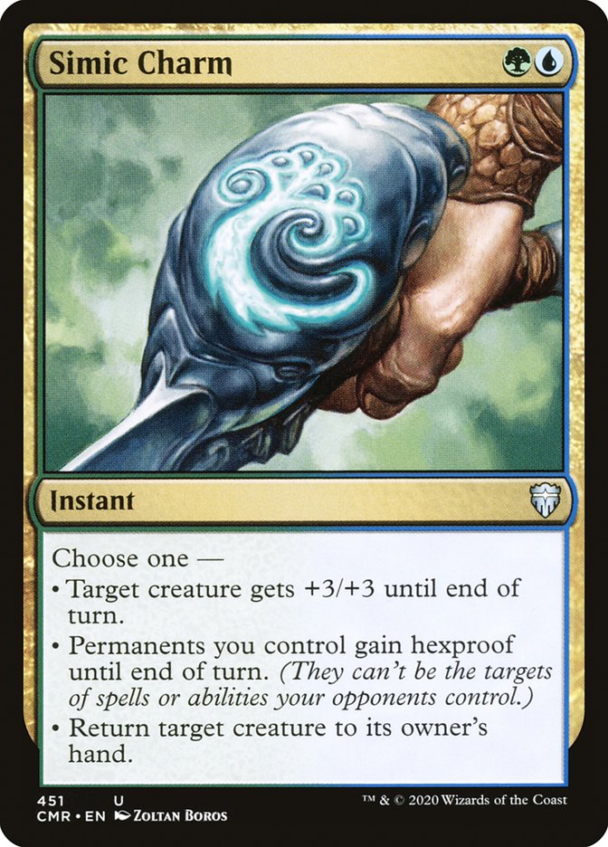 Simic Charm [Commander Legends] | Dragon's Lair Comics and Fantasy Houston TX