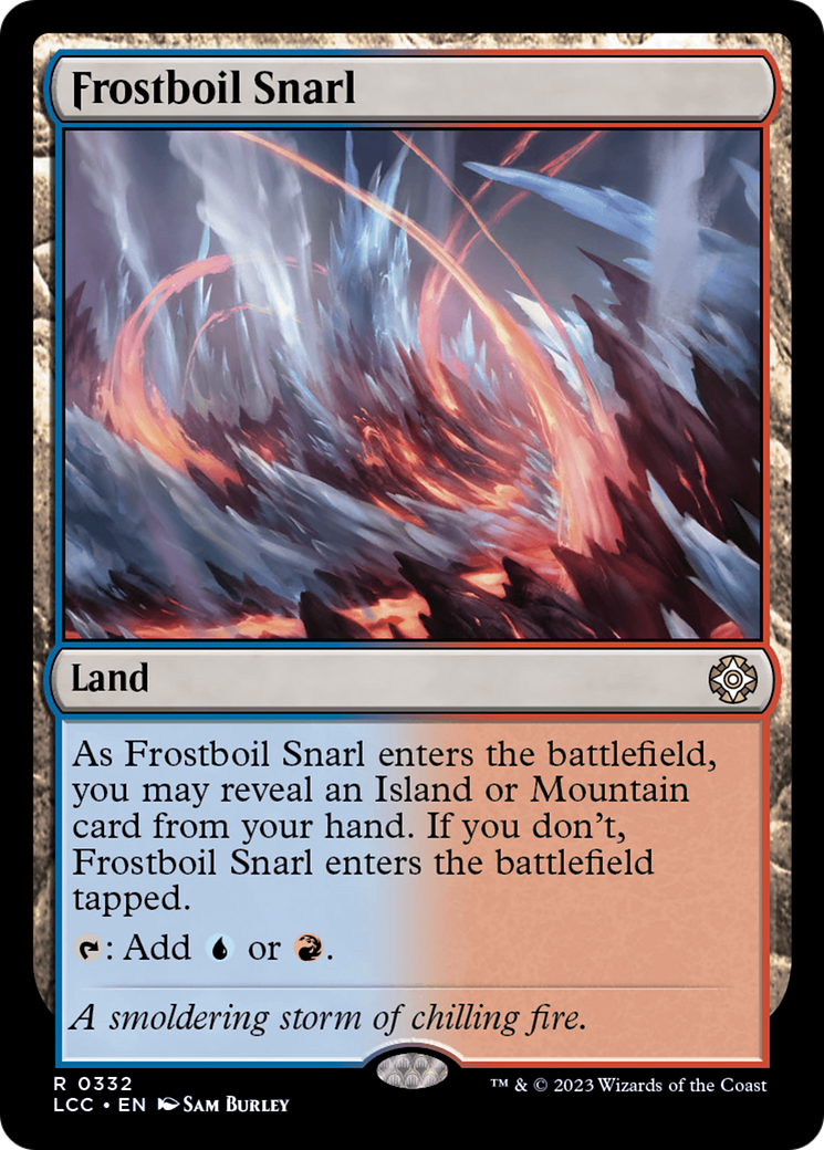 Frostboil Snarl [The Lost Caverns of Ixalan Commander] | Dragon's Lair Comics and Fantasy Houston TX