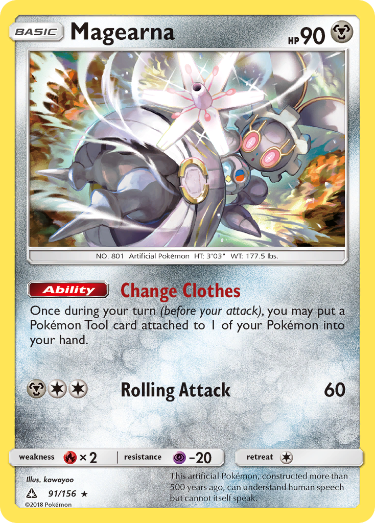 Magearna (91/156) [Sun & Moon: Ultra Prism] | Dragon's Lair Comics and Fantasy Houston TX