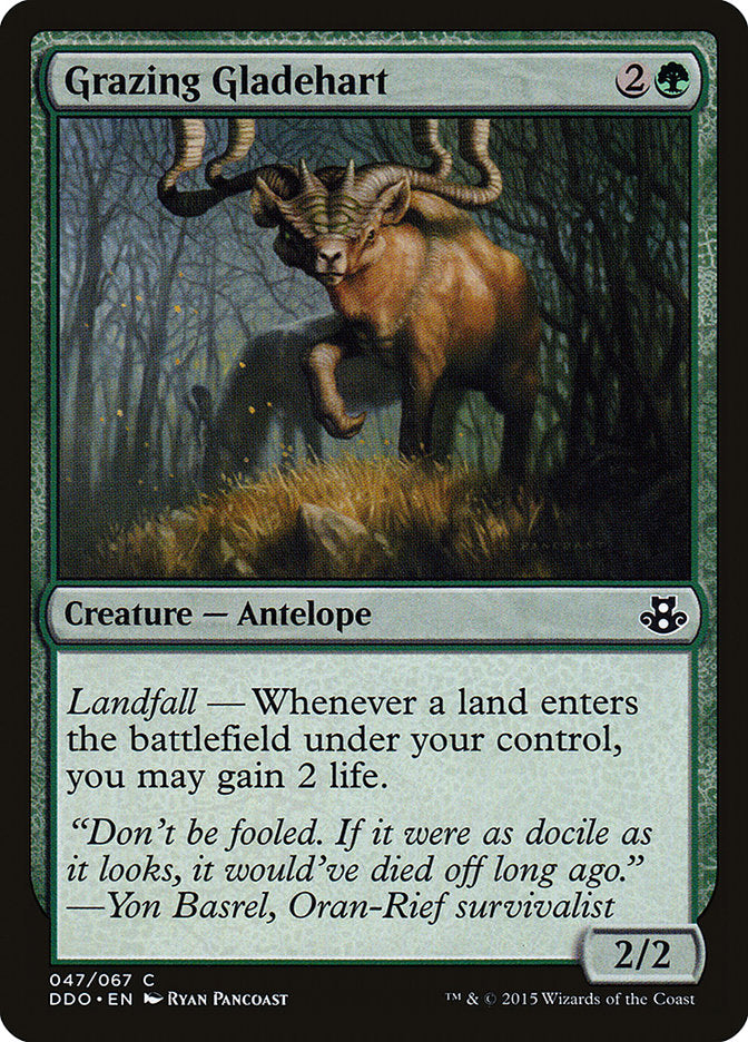 Grazing Gladehart [Duel Decks: Elspeth vs. Kiora] | Dragon's Lair Comics and Fantasy Houston TX