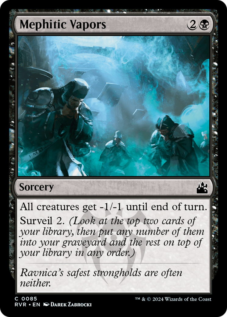 Mephitic Vapors [Ravnica Remastered] | Dragon's Lair Comics and Fantasy Houston TX