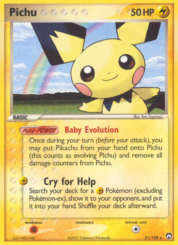 Pichu (21/108) [EX: Power Keepers] | Dragon's Lair Comics and Fantasy Houston TX