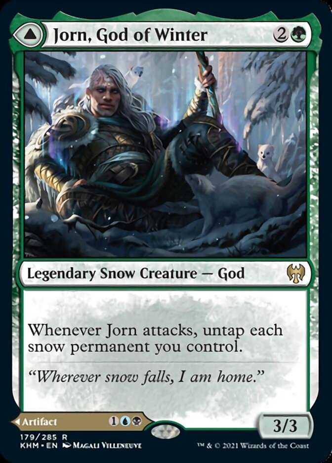 Jorn, God of Winter // Kaldring, the Rimestaff [Kaldheim] | Dragon's Lair Comics and Fantasy Houston TX