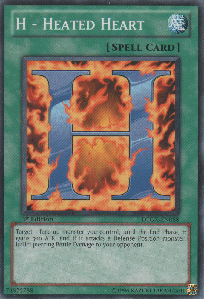 H - Heated Heart [LCGX-EN088] Common | Dragon's Lair Comics and Fantasy Houston TX