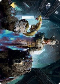 Kolvori, God of Kinship Art Card (Gold-Stamped Signature) [Kaldheim Art Series] | Dragon's Lair Comics and Fantasy Houston TX