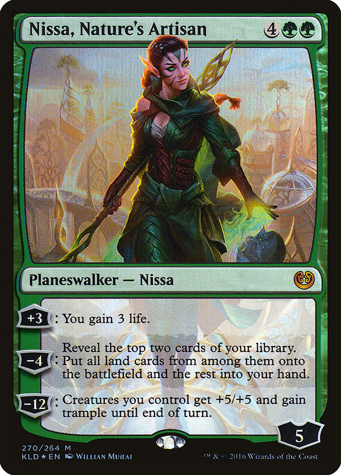 Nissa, Nature's Artisan [Kaladesh] | Dragon's Lair Comics and Fantasy Houston TX