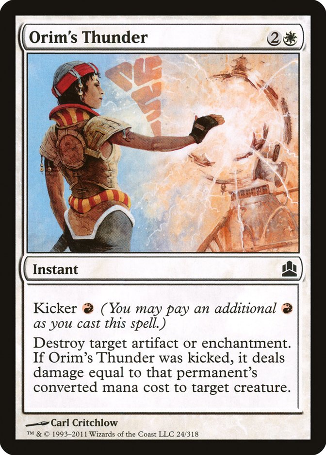 Orim's Thunder [Commander 2011] | Dragon's Lair Comics and Fantasy Houston TX
