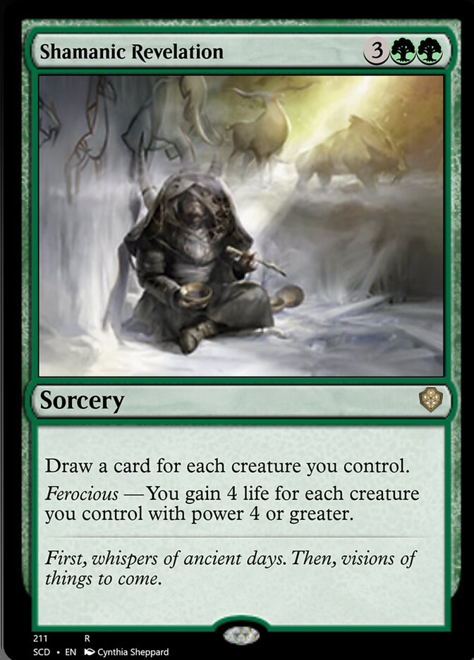 Shamanic Revelation [Starter Commander Decks] | Dragon's Lair Comics and Fantasy Houston TX