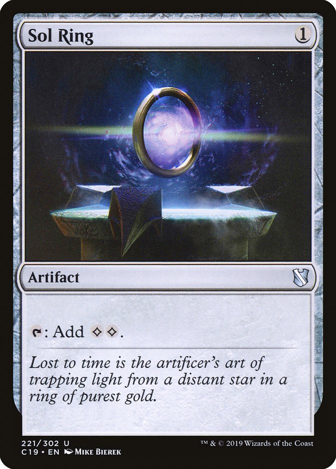Sol Ring [Commander 2019] | Dragon's Lair Comics and Fantasy Houston TX