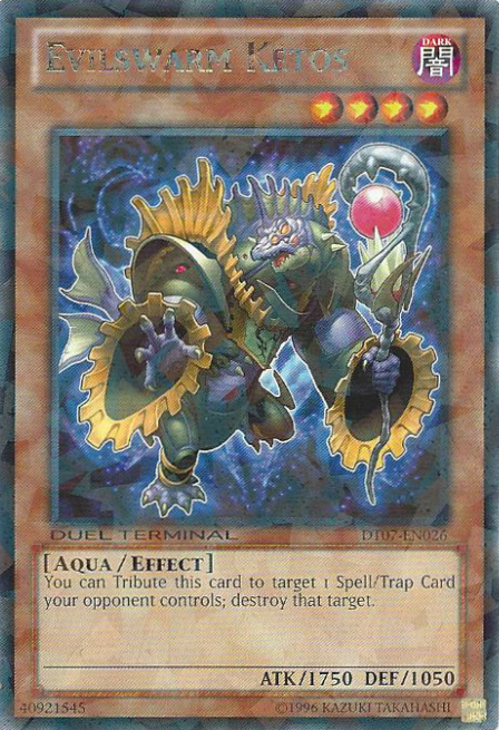 Evilswarm Ketos [DT07-EN026] Rare | Dragon's Lair Comics and Fantasy Houston TX