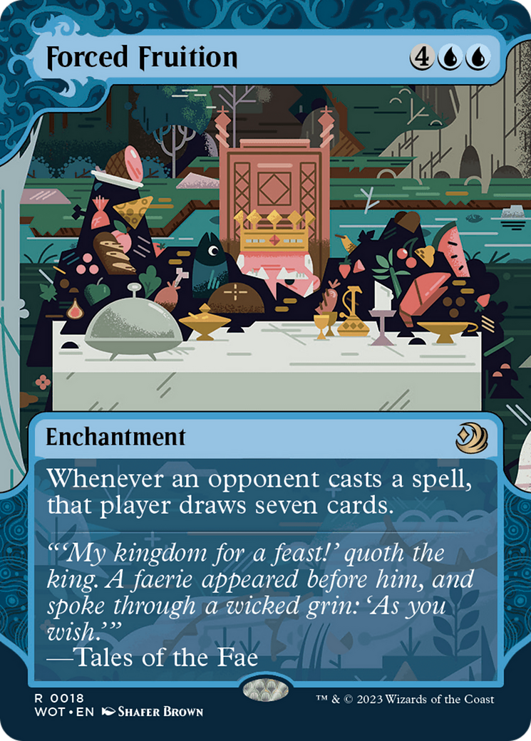 Forced Fruition [Wilds of Eldraine: Enchanting Tales] | Dragon's Lair Comics and Fantasy Houston TX