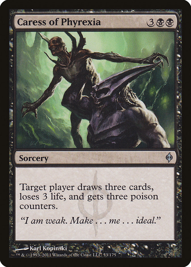 Caress of Phyrexia [New Phyrexia] | Dragon's Lair Comics and Fantasy Houston TX