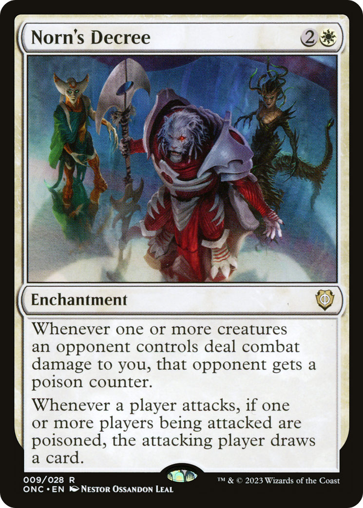 Norn's Decree [Phyrexia: All Will Be One Commander] | Odin's Place