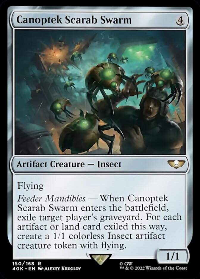Canoptek Scarab Swarm (Surge Foil) [Warhammer 40,000] | Dragon's Lair Comics and Fantasy Houston TX