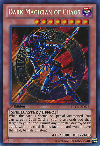 Dark Magician of Chaos [LCYW-EN026] Secret Rare | Dragon's Lair Comics and Fantasy Houston TX